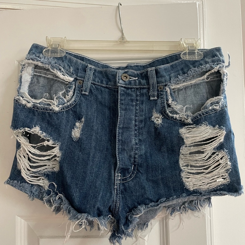 ONE TEASPOON DENIM SHORTS